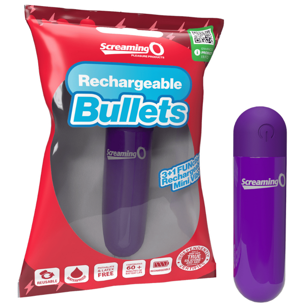 Rechargeable Bullet - Multiple Colours - K. P.