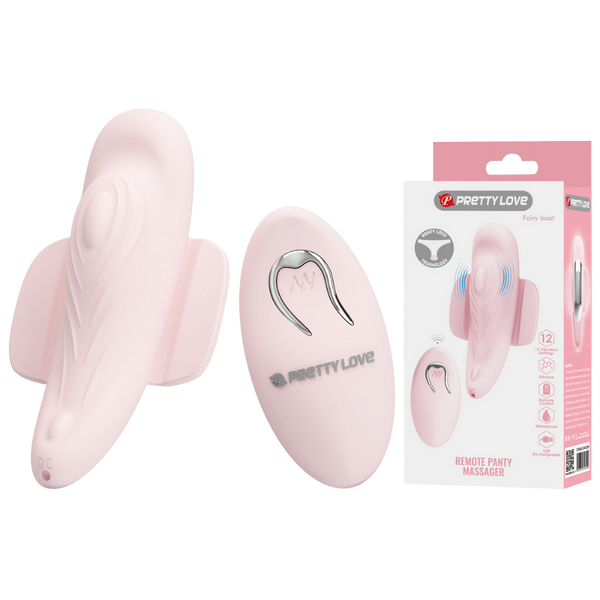 Remote Panty Massager - Fairy Boat - Pink