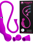 Rechargeable Romance 3-in-1 Stiumulator - Purple