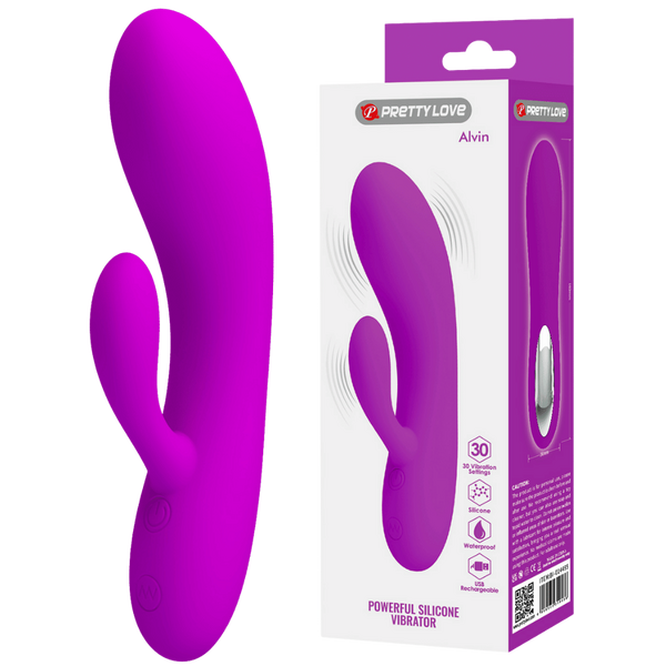 Rechargeable Alvin Rabbit Vibrator - Multiple Colours