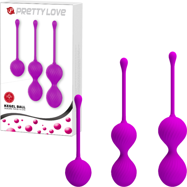 Kegel Ball Kit - Purple - K. P.