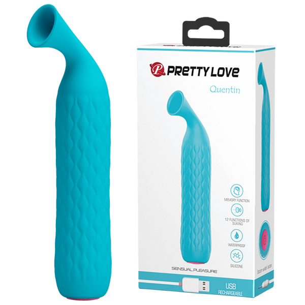 Rechargeable Quentin Suction Stimulator - Blue