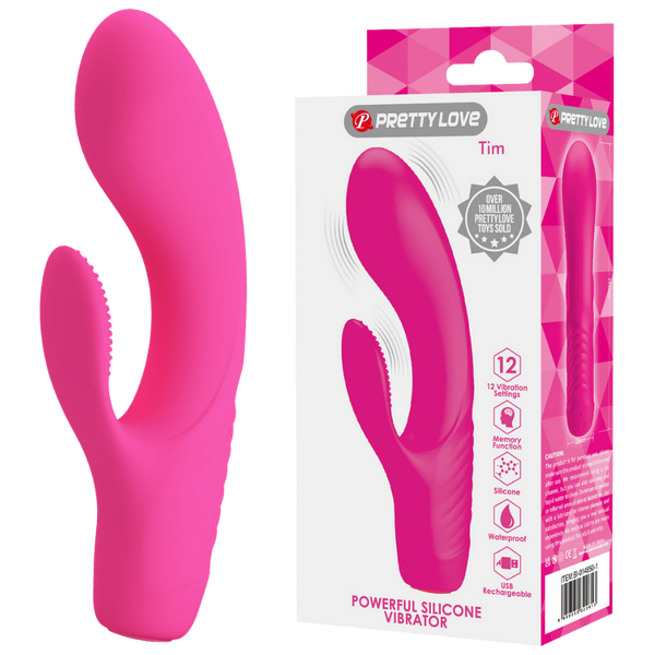 Rechargeable Tim Rabbit Vibrator - Multiple Colours