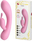 Rechargeable Hugo Rabbit Vibrator - Pink