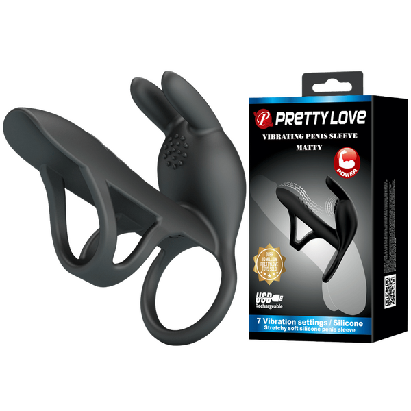 Vibrating Penis Sleeve - Matty - K. P.