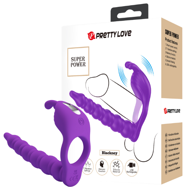 Vibrating Cock Ring - Blackney - Multiple Colours - K. P.