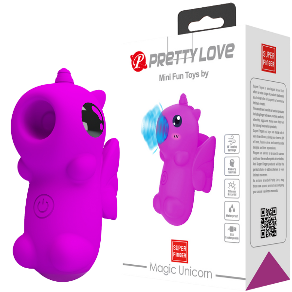Finger Vibrator - Magic Unicorn - Purple - K. P.