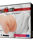 Vagina Masturbator Vibrating - Violet - Flesh - K. P.