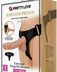 Universal Strap-On Harness - Harness Briefs Jerry - Black - K. P.