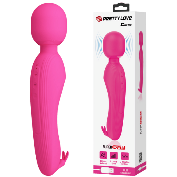 Rechargeable Curtis Wand - Pink