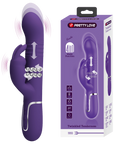 4in1 Multi-Function Thrusting Rabbit  Vibrator - Coale - Multiple Colours - K. P.