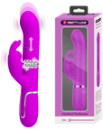 4in1 Multi-Function Thrusting Rabbit  Vibrator - Coale - Multiple Colours - K. P.