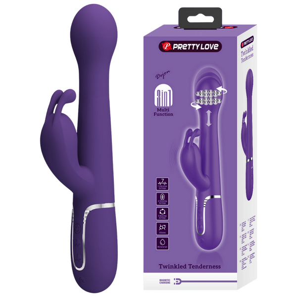 3in1 Multi-Function Vibrator - Dejon - Multiple Colours - K. P.