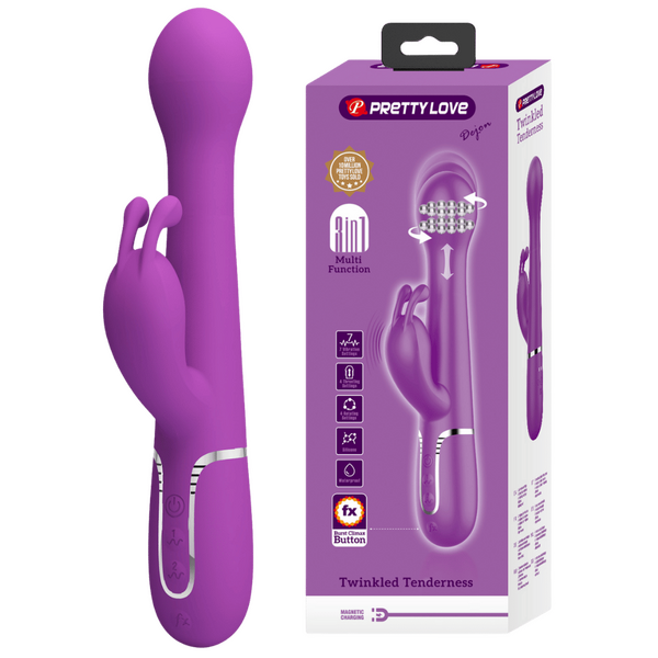 3in1 Multi-Function Vibrator - Dejon - Multiple Colours - K. P.