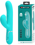 3in1 Multi-Function Thumping Rabbit Vibrator - Perdita - Multiple Colours - K. P.