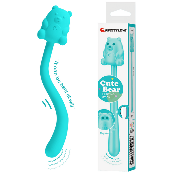 Cute Bear Flirting Stick - Multiple Colours