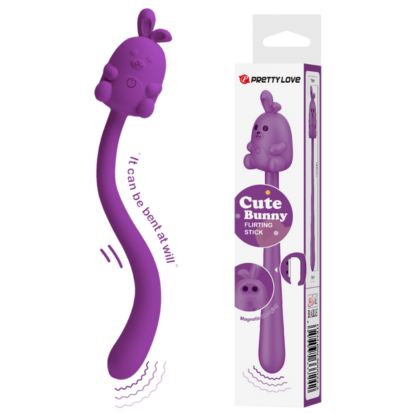 Cute Bunny Flirting Stick - Multiple Colours