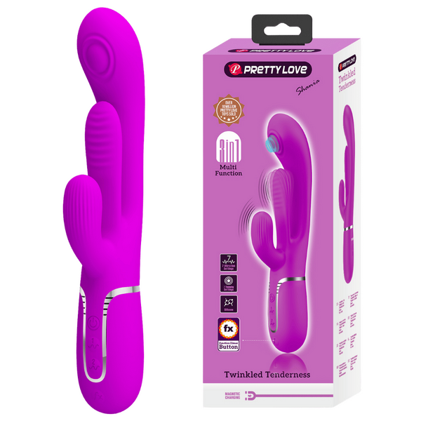Shania - 4in1 Multi-function Vibrator - K. P.