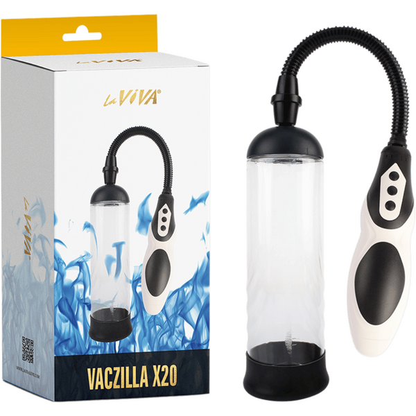 LaViva - Vaczilla X20 Rechargeable Penis Pump - Clear - K. P.