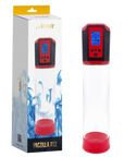 LaViva - Vaczilla X12 USB Electronic Penis Pump - Clear/Red - K. P.