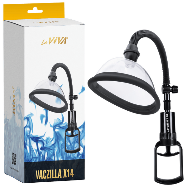 LaViva - Vaczilla X14 Vagina Master Grip Finger Pull Pump - Clear - K. P.