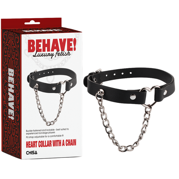 Heart Collar with a Chain