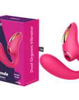 Kissen - Duende Suction Dual Orgasm Vibrator - Pink - K. P.