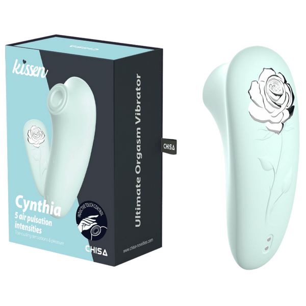 Kissen - Cynthia Air Pulse Ultimate Orgasm Vibrator - Sky Blue - K. P.