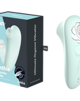 Kissen - Cynthia Air Pulse Ultimate Orgasm Vibrator - Sky Blue - K. P.