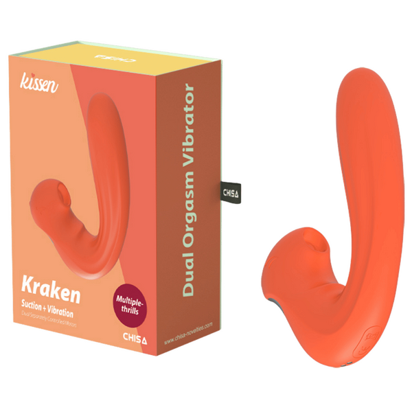 Kissen - Kraken Suction & Vibration - Orange - K. P.