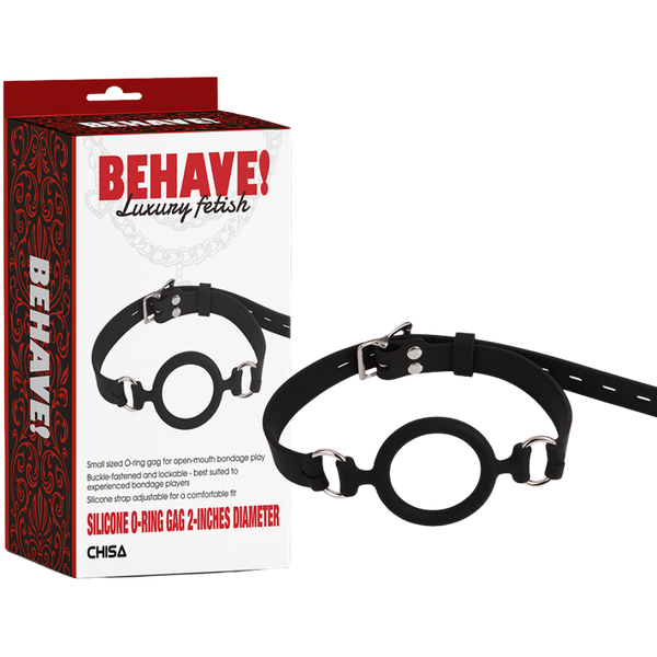 Silicone O-Ring Gag 2-Inches Diameter