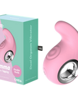 Kissen - Comma Tapping Dual Orgasm Vibrator - Pink - K. P.