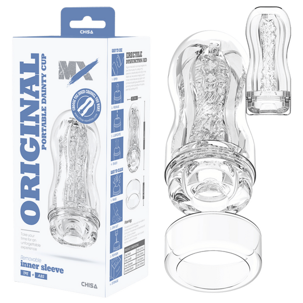 MX - Original Portable Dainty Cup - Clear - K. P.