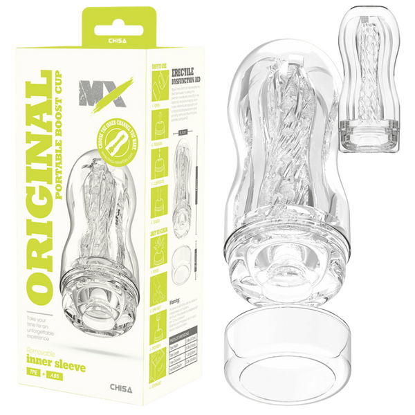 MX - Original Portable Boost Cup - Clear - K. P.