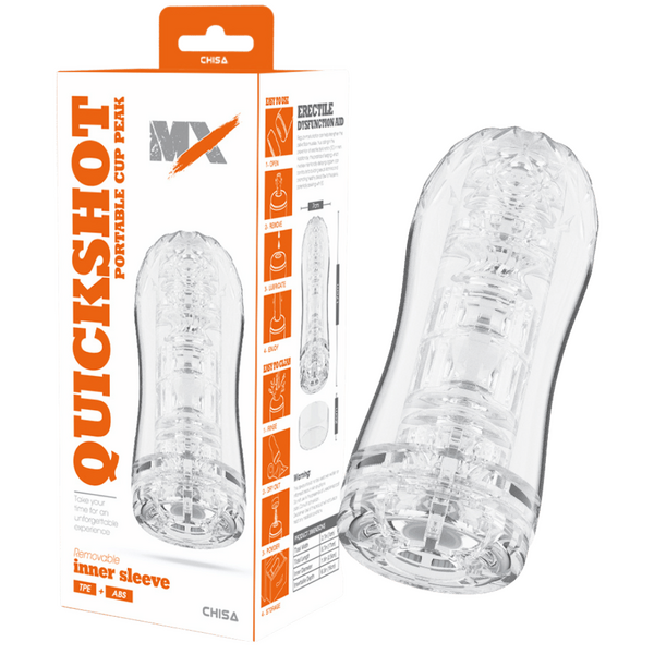 MX - Quickshot Portable Cup Peak - Clear - K. P.