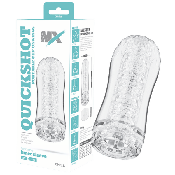 Mx - Quickshot Portable Cup Onwings - Clear - K. P.