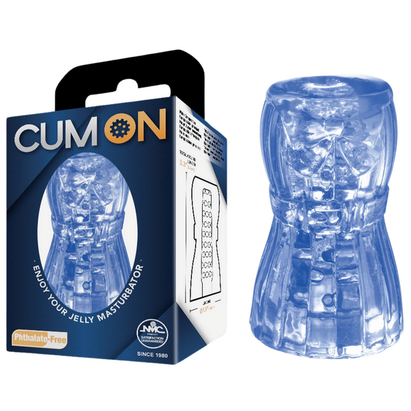 Cum On - Pocket Jelly Masturbator 3.3" - Multiple Colours - K. P.