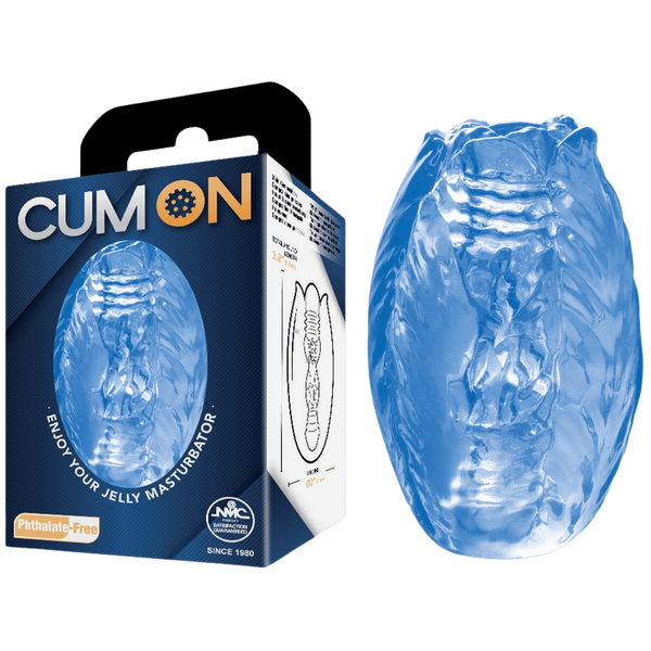 Cum On - Pocket Jelly Masturbator 3.2" - Multiple Colours - K. P.