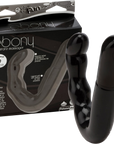 Vibrating Prostate Massager - Ebony - Black - K. P.