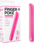 5" Rechargeable Stimulator - Finger Poke - Multiple Colours