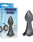 Iceberg Rose - 10 Rhythms Vibrating Anal Plug - Multiple Colours - K. P.