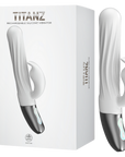 Titanz - Thrusting Rabbit Rechargeable Silicone Vibrator - Multiple Colours - K. P.