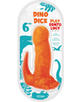 Playeontology - Dino Dick Dildo - Orange - Kinky Playhouse