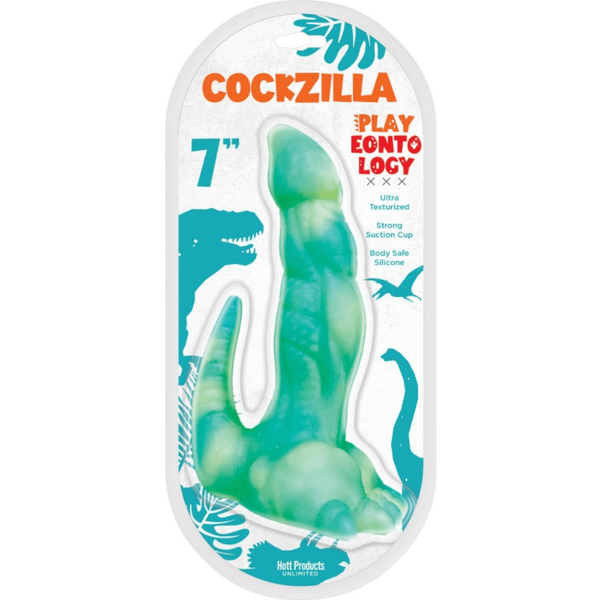 Playeontology - Cockzilla Dildo - Green - Kinky Playhouse
