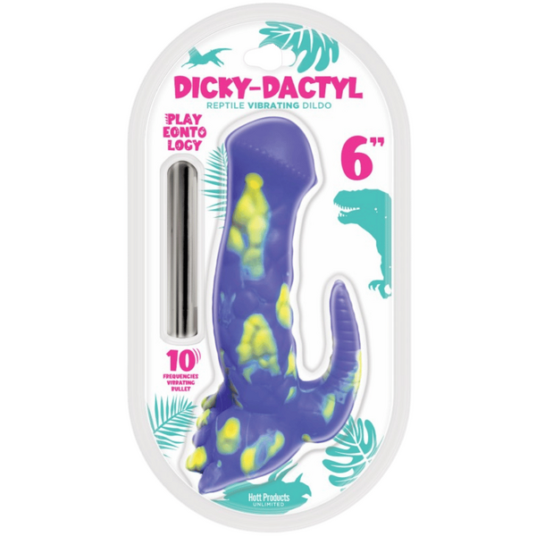 Playeontology - Dicky-Dactyl Vibe 6" - Multi-Colour - Kinky Playhouse