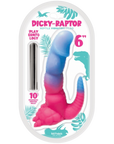 Playeontology - Dicky-Raptor Vibe 6" - Multi-Colour - Kinky Playhouse