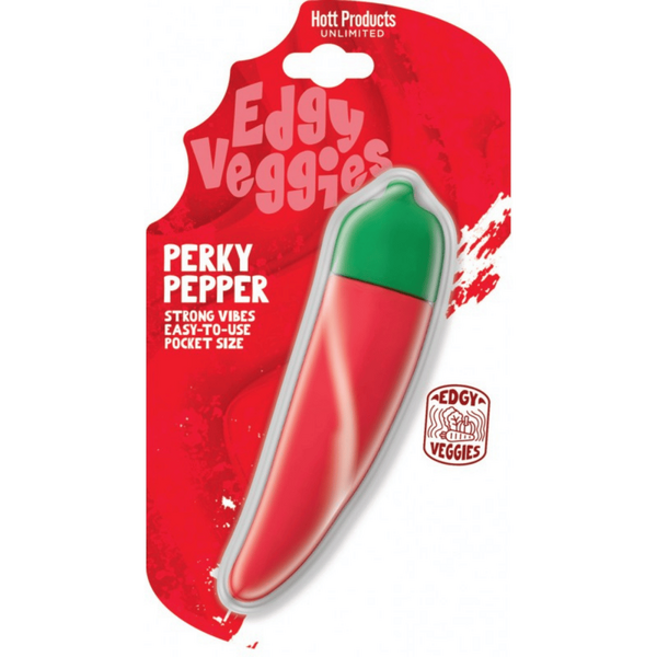 Edgy Veggies - Pepper Shaped Vibrator - Red - Kinky Playhouse