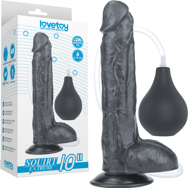 Squirt Extreme - 10&quot; Squirting Dildo - Multiple Colours - K. P.