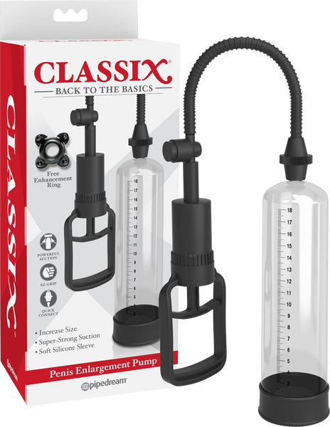 Classix - Penis Enlargement Pump - Clear