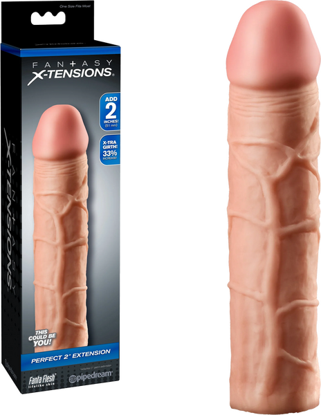 Fantasy X-Tensions - Perfect 2" Extension - Flesh - K. P.